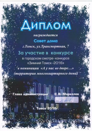 Зимний Томск-2016